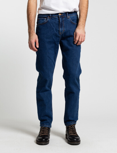 Revolution Rinsed Blue Loose Jeans - Blue - 30 x 32