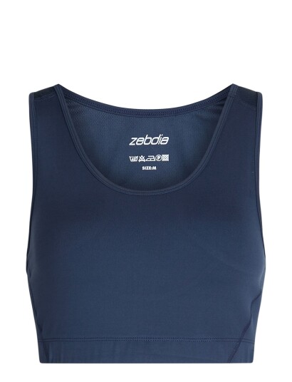 ZEBDIA Sports Bra - Blue - XXL