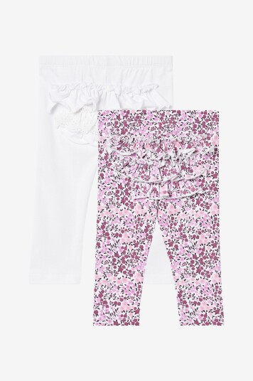 Ellos Collection - Leggings Alicia 2-pakning - Lilla