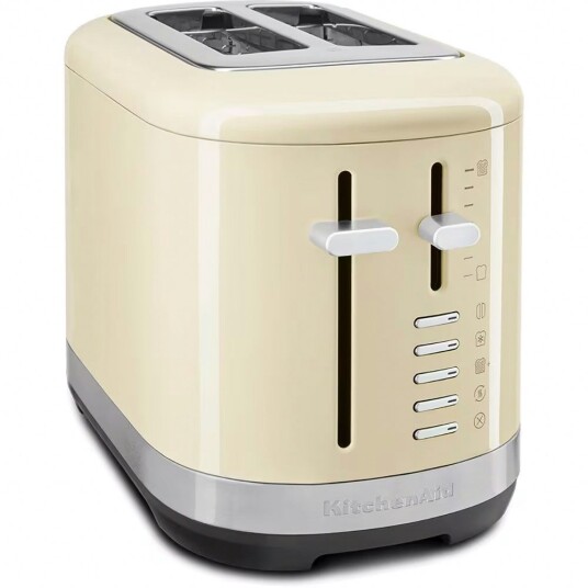 Kitchenaid 2-Skivers Brødrister i Metall med 7 Innstillinger Cream 5KMT2109EAC