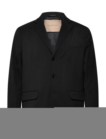 Rue de Tokyo Caspian Japan Wool Blend Black XXL Rue de Tokyo Caspian Japan Wool Blend Black XXL