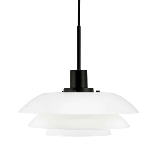 Dyberg Larsen Pendel DL Taklampe Opalglass, Opal/Sort