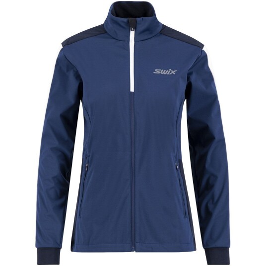 Swix Cross Jacket Ws Estate Blue M Swix Cross Jacket Ws Estate Blue M
