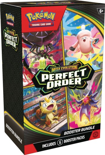Pokemon TCG Mega Evolution 3 Perfect Order Booster Bundle Pokemon TCG Mega Evolution 3 Perfect Order Booster Bundle
