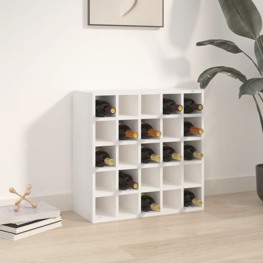 vidaXL Veggskap hvit 56x25x56 cm heltre furu vidaXL Veggskap hvit 56x25x56 cm heltre furu