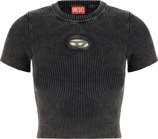 Diesel Dame Topper Svart M,