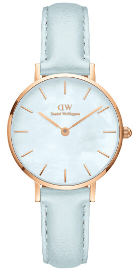 Daniel Wellington DW Klokke Petite Bluebell 28mm Roségull
