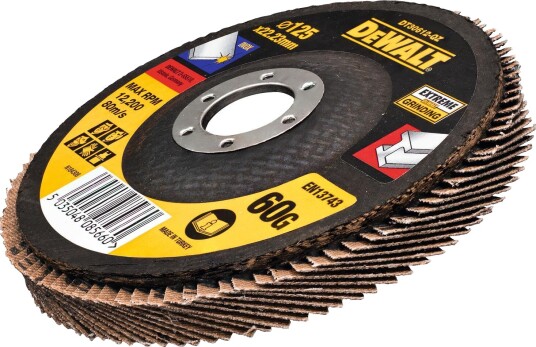 Dewalt DT30612 Lamellskive 125mm 60G - Slipeskiver for elektroverktøy