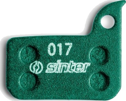 Sinter 017 bremseklosser til Sram grøn