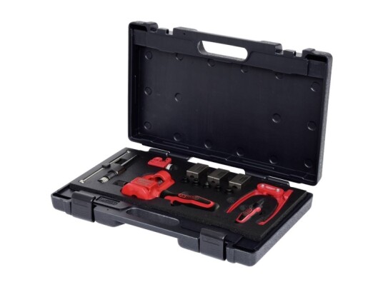 Ks Tools Flarefix 1 Universalt Bremselinje Faklingverktøysett Med Hydraulisk Spindel 16 Stk. 122.1290