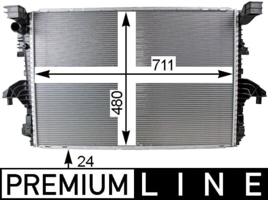 Radiator MAHLE ORIGINAL CR 805 000P