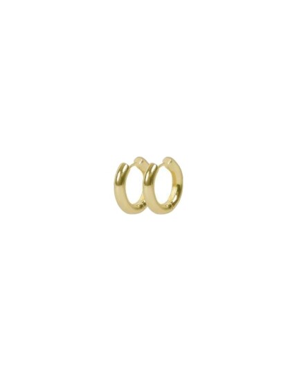 SNÖ of Sweden Union Chunky Ear 20Mm Plain G Onesize Gold ONE SIZE SNÖ of Sweden Union Chunky Ear 20Mm Plain G Onesize Gold ONE SIZE