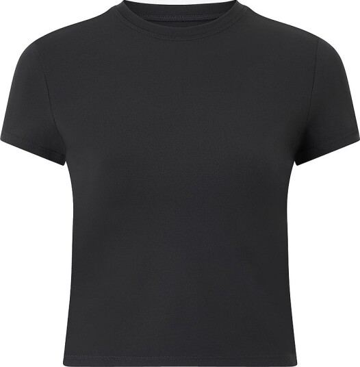 Drop of Mindfulness Butter Soft Tee   Black   XS
