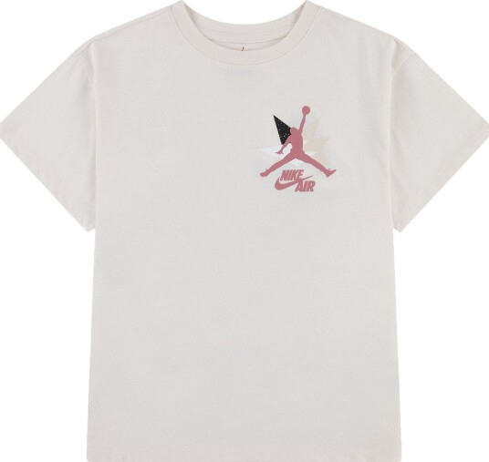 Jordan T skjorte Kritt Jordan 8 10 år (128 140) T skjorte Beige Rosa Svart