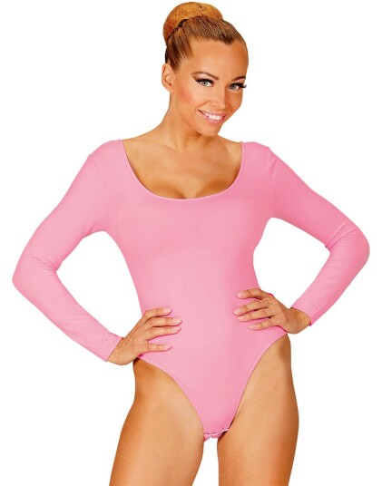 Rosa Body med Lange Ermer Rosa Body med Lange Ermer