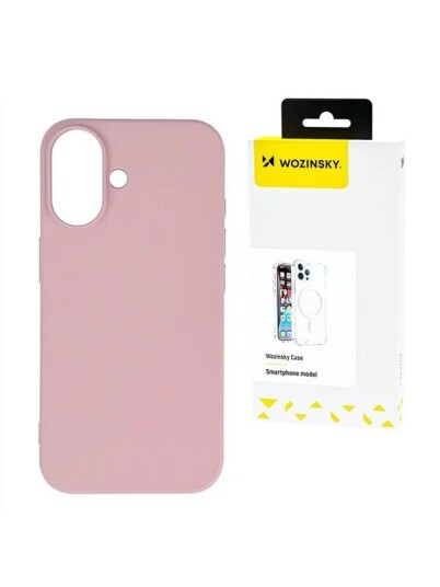 Wozinsky Silicone Case for Samsung Galaxy S24 FE Pink