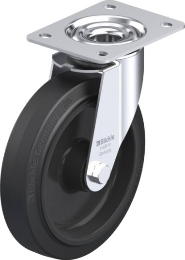 Blickle 354688 Le-Poev 200R Hjul - Hjuldiameter 200 Mm - Bæreevne (Maks.) 300 Kg - 1 Stk