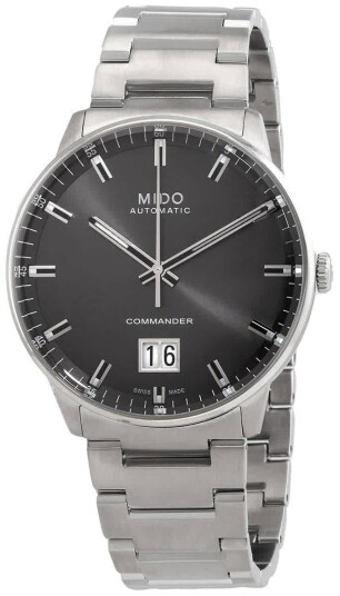Mido Herreklokke M021.626.11.061.00 Commander Grå/Stål Ø42 mm