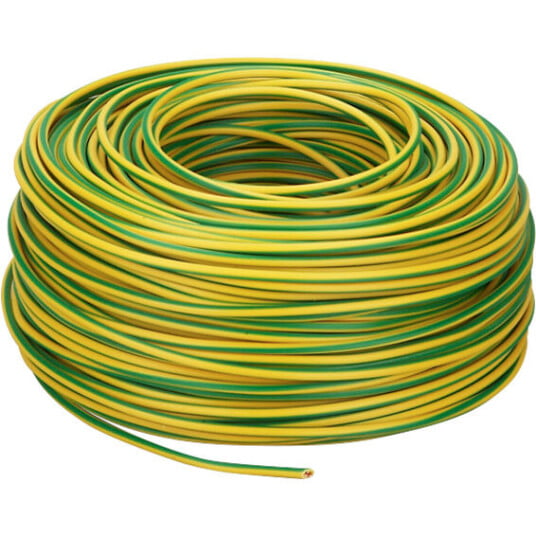 Namron PN 4mm² Gul/Grønn Bunt 10 m - 59349