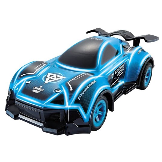 Light Racing Steam Radiostyrt Bil Blå Light Racing Steam Radiostyrt Bil Blå