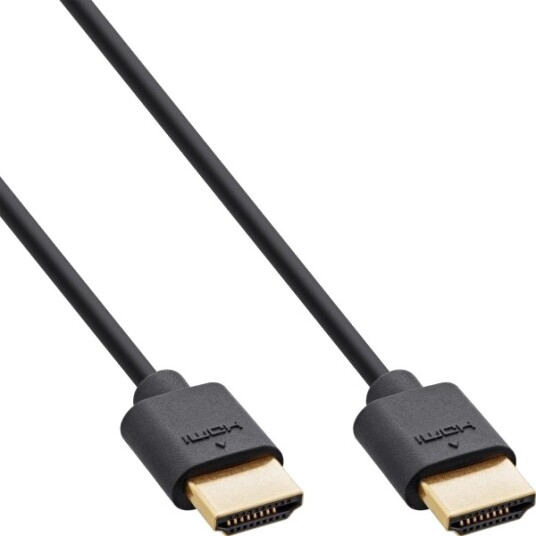 Inline 17902S 2 M Hdmi Type A Standard 2 X Hdmi Type A Standard 3D 48 Gbit/Sek. Sort Inline 17902S 2 M Hdmi Type A Standard 2 X Hdmi Type A Standard 3D 48 Gbit/Sek. Sort