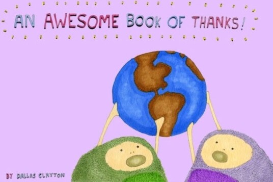 An Awesome Book Of Thanks! Av Dallas Clayton