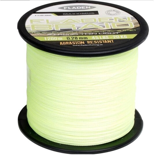 Maxximus Yellow Pe Braid 1200m