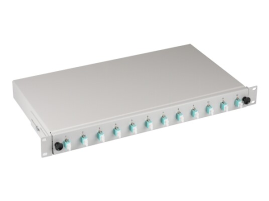 Efb Elektronik Ba71901l12om3 Lc Om3 Grå Rackmontering 1U 483 Mm BA71901L12OM3