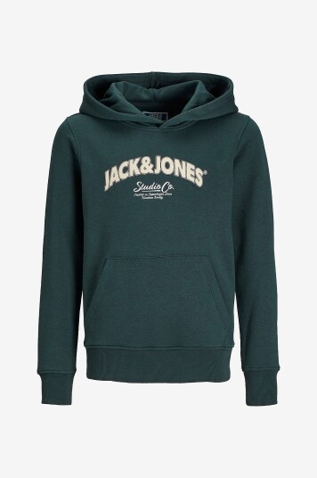 Jack & Jones Junior Hettegenser jorBronx Arch Big Sweat Hood Jnr Blå