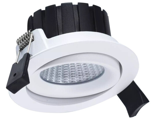Ledpro Acrux justerbar downlight IP54, hvit
