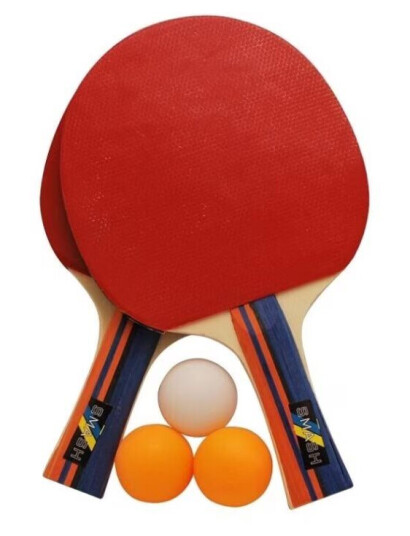 Sulov Table Tennis Set. 2Xrackets. 3Xballs