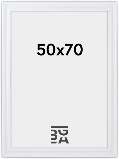 Focus Ramme Charleston Hvit 50x70 Cm