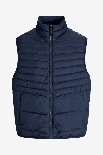 Jack & Jones Vest jjeState Packable BW Collar Blå