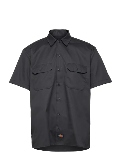 Dickies M Work Shirt Ss Rec Black S Dickies M Work Shirt Ss Rec Black S