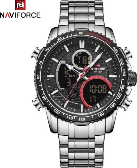 Naviforce Raptor Silver Black