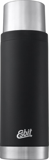 Esbit SCULPTOR Stainless Steel Vacuum Flask 1000 ml Black 1 L