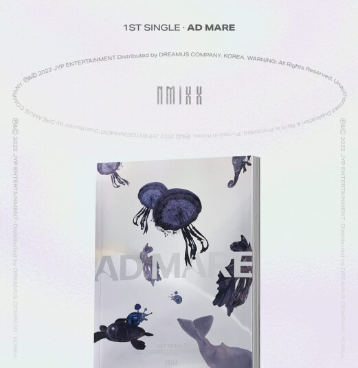 Nimixx Ad Mare (Light Version) (Incl. 64pg Photobook + Photocard) CD Nimixx Ad Mare (Light Version) (Incl. 64pg Photobook + Photocard) CD