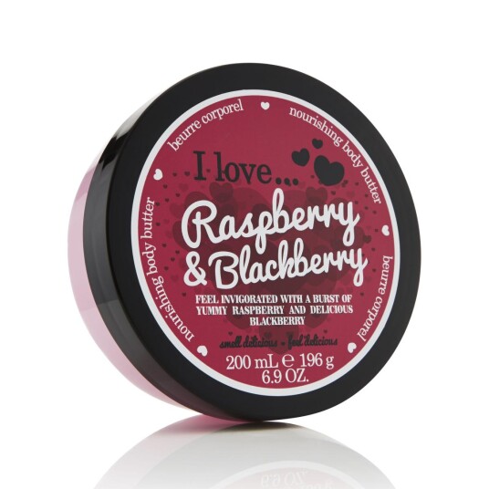 I Love Body Butter Raspberry & Blackberry 200ml I Love Body Butter Raspberry & Blackberry 200ml