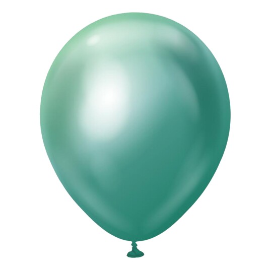 Ballongkungen AB Lateksballonger Professional Store Green Chrome - 25-pakning
