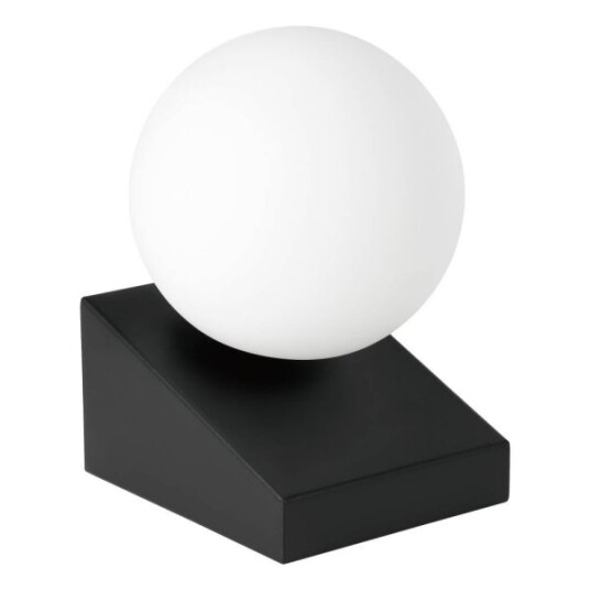MS Bilbana Bordlampe E14 Sort Opal