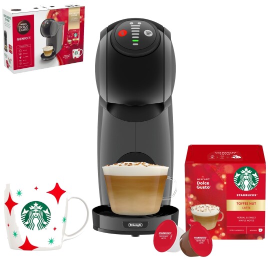 Nescafé Dolce Gusto Genio S kapselmaskin Starbucks-pakke