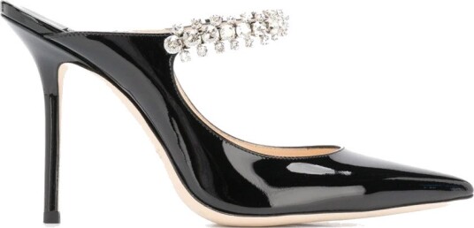 Jimmy Choo, Dame, Sko, Svart, 37 1/2 EU,