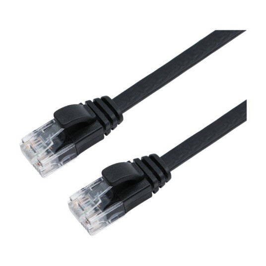 ELETRA CAT6 UTP NETTVERKSKABEL 20M, SVART