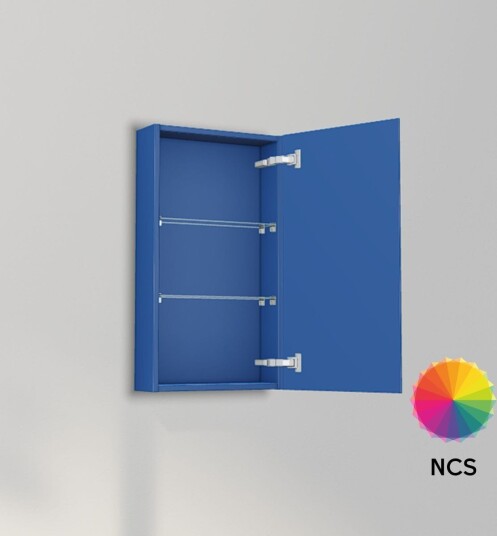INR Iconic Nordic Rooms Grip 40/15 Veggskap NCS Farge / 40cm Høyre Hengslet