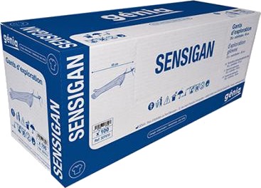 Sensigan rektalhansker 95cm str L 100 stk
