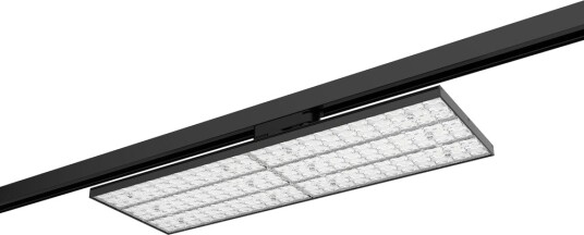 Ledlife 60W 3 faset Shoplight 166lm/W 90 graders spredning Sort LED board butikkbelysning Kulør : Varm