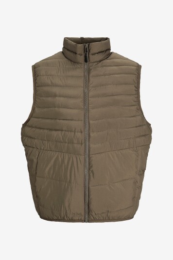 Jack & Jones Vest jjeState Packable BW Collar Grå