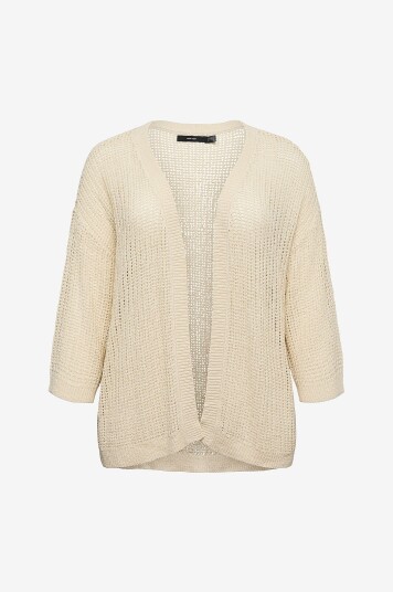 Vero Moda Curve   Kardigan vmcBreezy Point 3/4   Beige