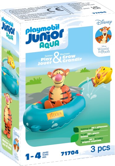 Playmobil 1.2.3 & Disney: Tigger's Rubber Boat Ride 71704