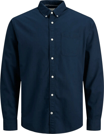 Jack & Jones Jjeoxford Shirt Ls Noos Navy XS